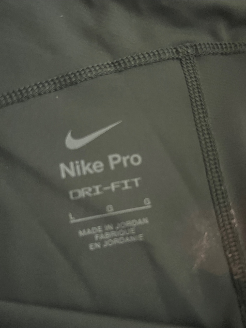 Nike Pro Green Workout Leggings - Picture 2 of 2